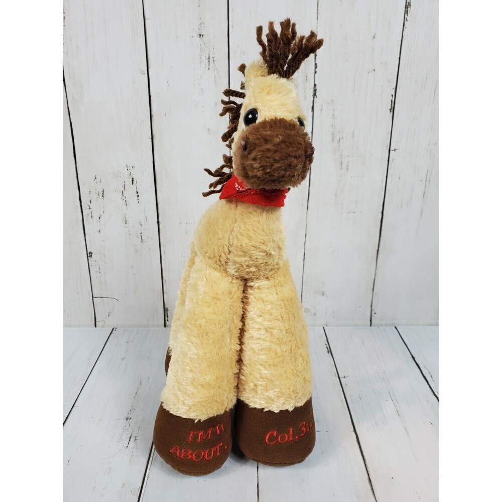 Bestever Funny Feet Long Leg Lovey Horse 12" Plush Stuffed Animal Toy Vintage